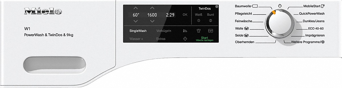 WCI860 WPS PWash&TDos&9kg